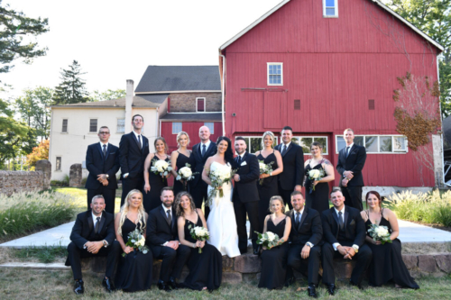 Bridal Party Barn Wedding