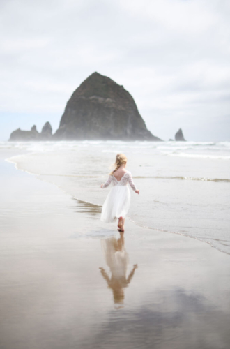 West Coast Wedding Photographer Flower Girl California